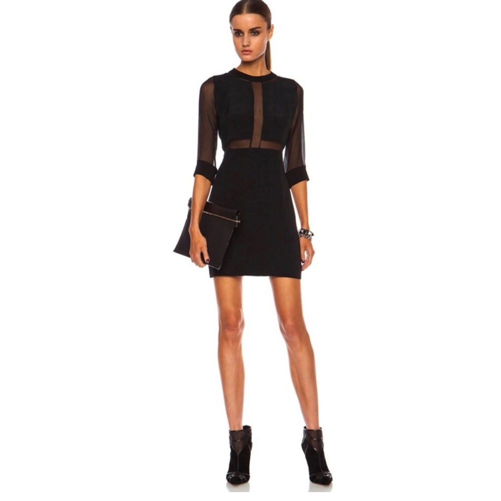 Iro sheer Tina dress